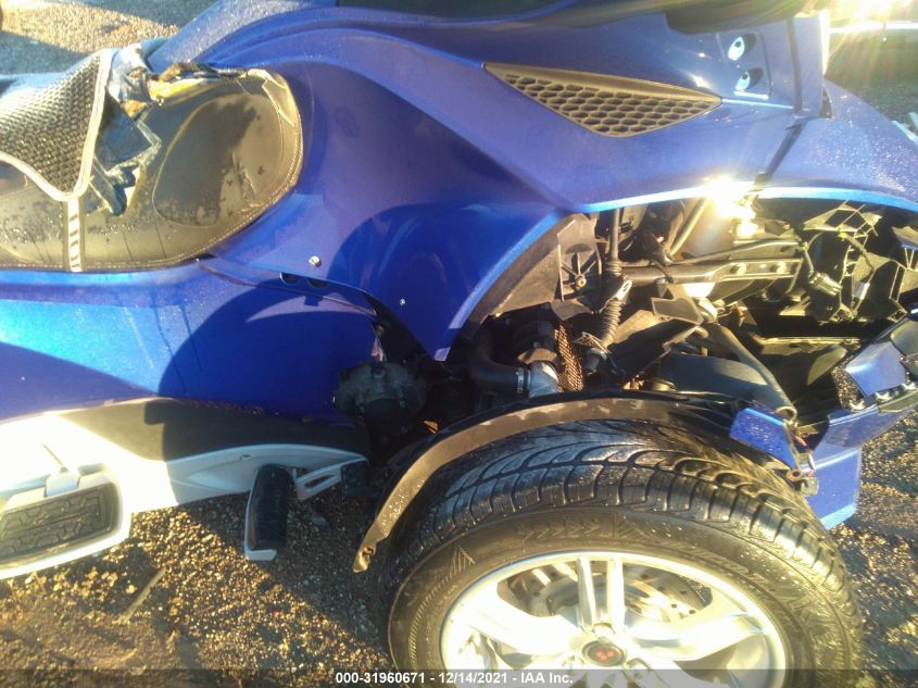 2012 CAN-AM SPYDER ROADSTER RT 2BXJBKC13CV001109