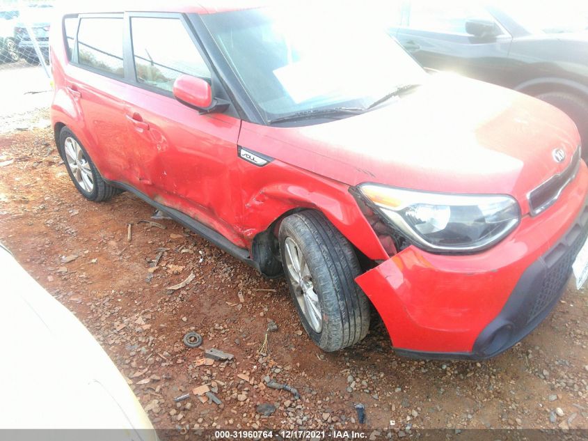 2015 KIA SOUL + KNDJP3A5XF7782075