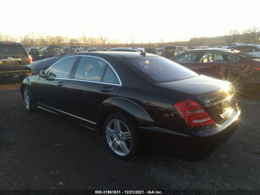 2013 MERCEDES-BENZ S-CLASS S 550 WDDNG9EB9DA506819