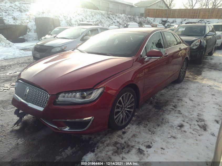2017 LINCOLN MKZ SELECT 3LN6L5C99HR624170
