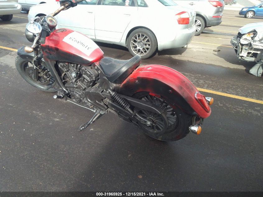 2016 INDIAN MOTORCYCLE CO. SCOUT SIXTY 56KMSB117G3109346