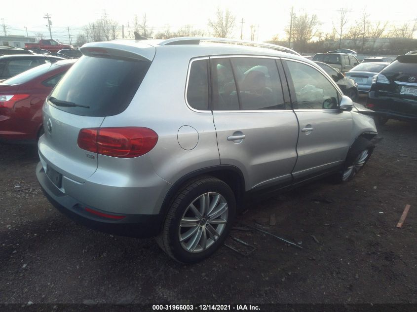 2016 VOLKSWAGEN TIGUAN SE WVGAV7AX8GW606952