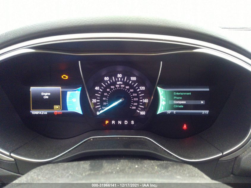 2014 FORD FUSION SE 3FA6P0HD3ER231033