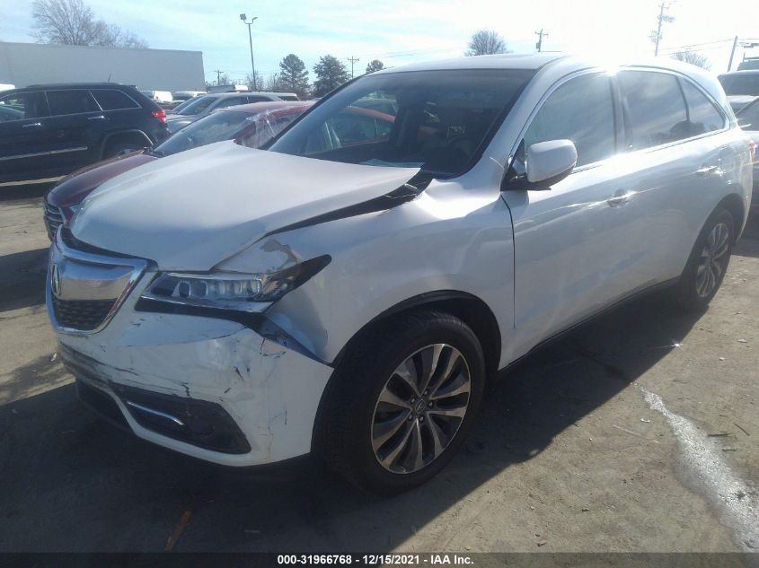 2014 ACURA MDX TECH PKG 5FRYD3H4XEB008761
