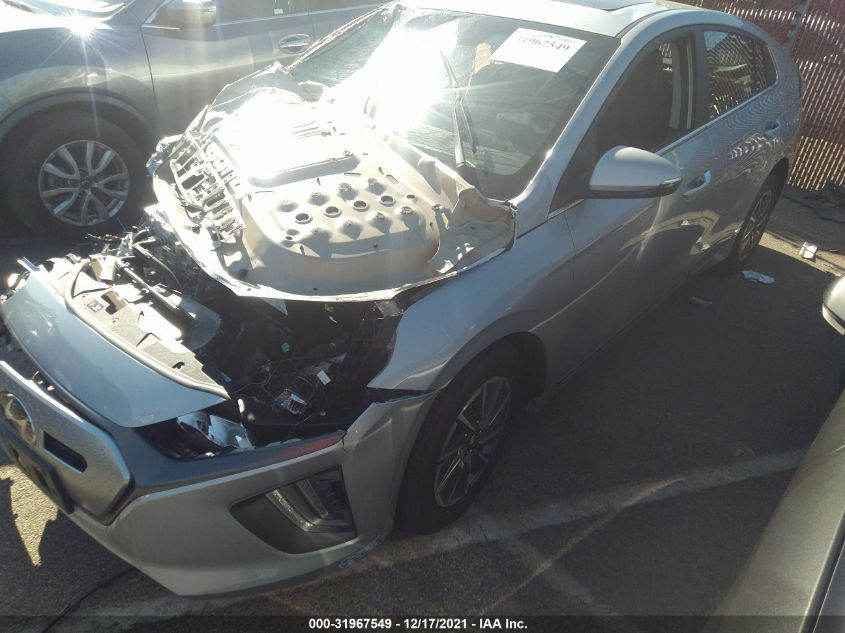 2021 HYUNDAI IONIQ ELECTRIC LIMITED KMHC85LJ6MU077232