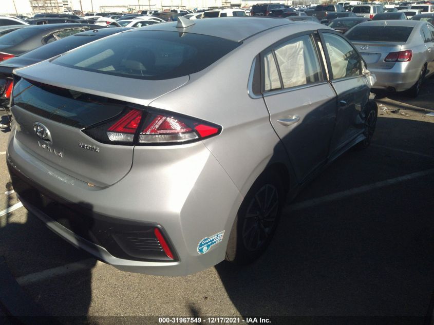 2021 HYUNDAI IONIQ ELECTRIC LIMITED KMHC85LJ6MU077232