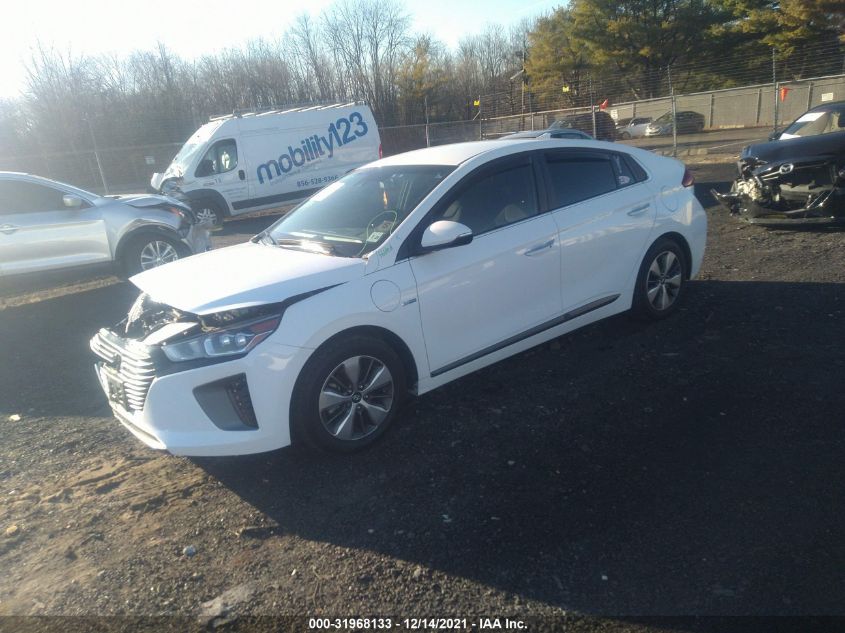 2019 HYUNDAI IONIQ PLUG-IN HYBRID LIMITED KMHC75LDXKU183483