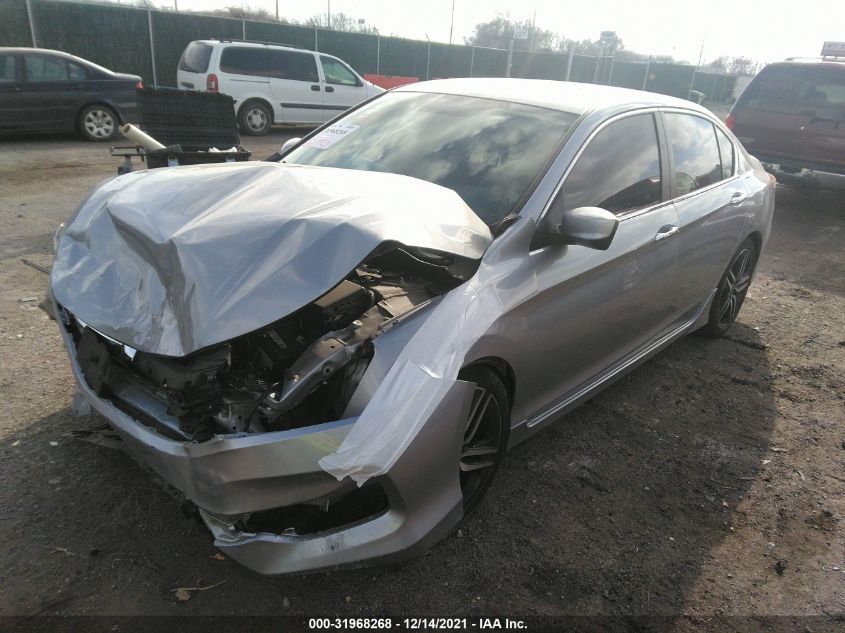 2017 HONDA ACCORD SEDAN SPORT 1HGCR2F51HA278365