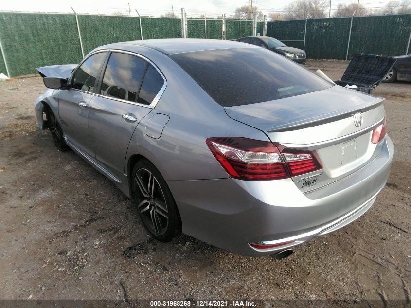 2017 HONDA ACCORD SEDAN SPORT 1HGCR2F51HA278365