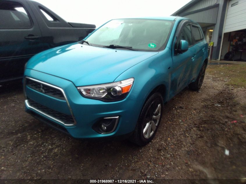 2014 MITSUBISHI OUTLANDER SPORT ES 4A4AR3AU6EE026814