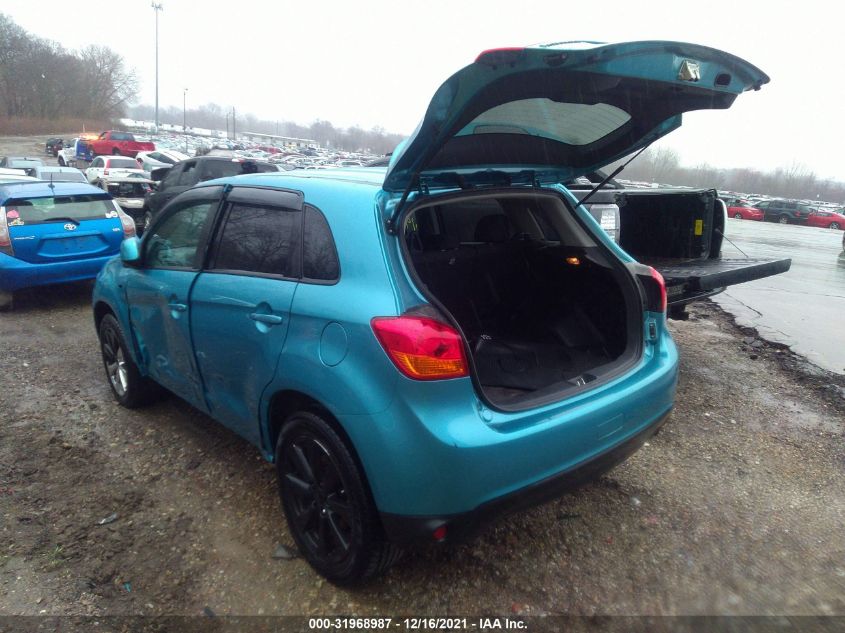 2014 MITSUBISHI OUTLANDER SPORT ES 4A4AR3AU6EE026814