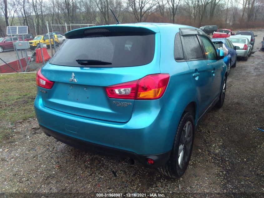 2014 MITSUBISHI OUTLANDER SPORT ES 4A4AR3AU6EE026814