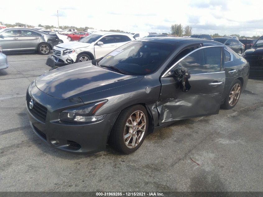 2014 NISSAN MAXIMA 3.5 SV W/PREMIUM PKG 1N4AA5AP2EC470357