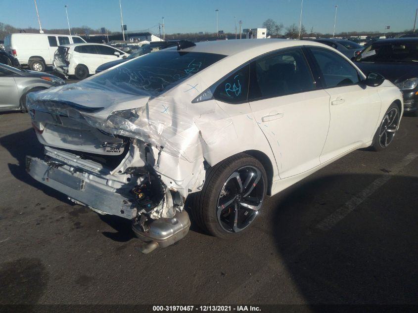 2021 HONDA ACCORD SEDAN SPORT 1HGCV2F34MA008924