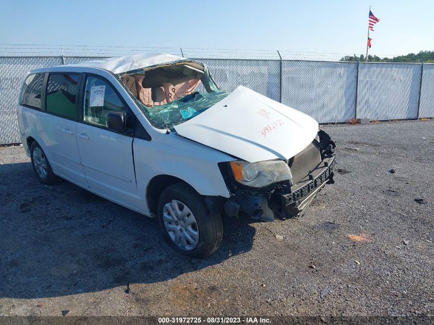 2014 DODGE GRAND CARAVAN SE - 2C4RDGBGXER219785