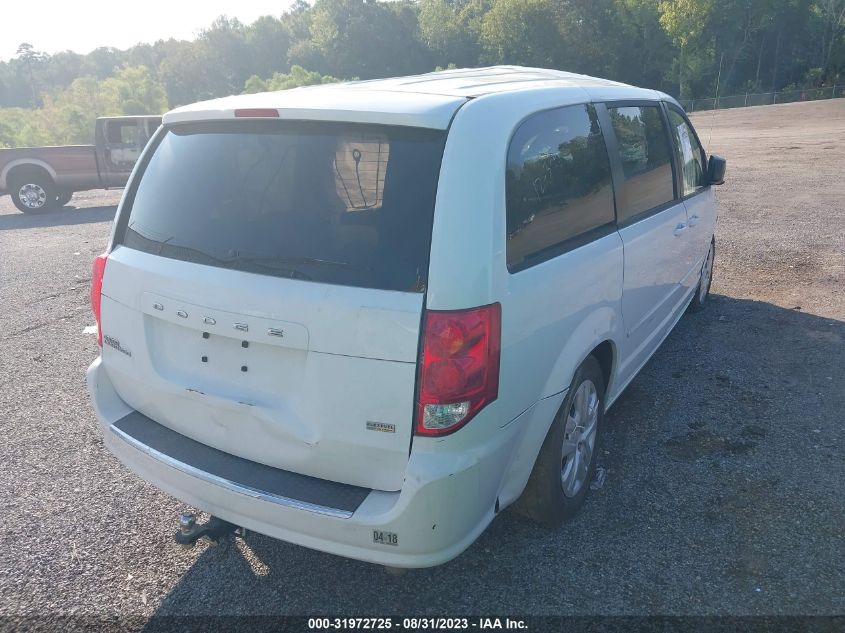 2014 DODGE GRAND CARAVAN SE - 2C4RDGBGXER219785