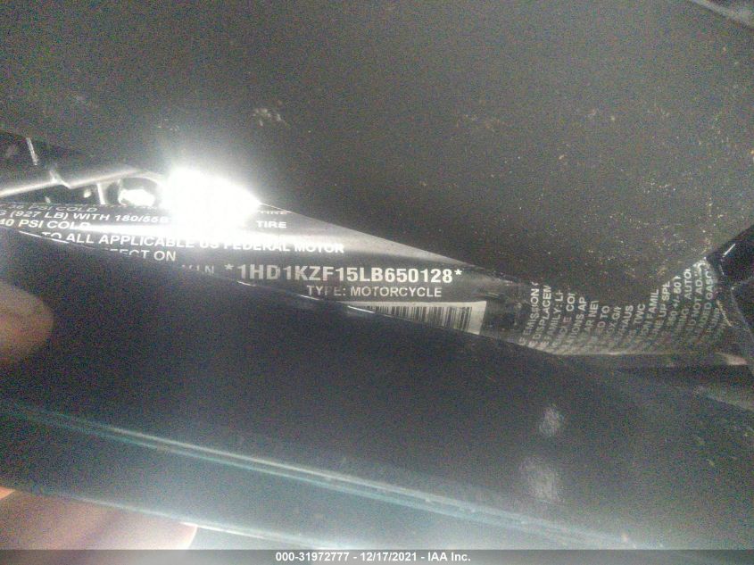 2020 HARLEY-DAVIDSON FLTRK 1HD1KZF15LB650128