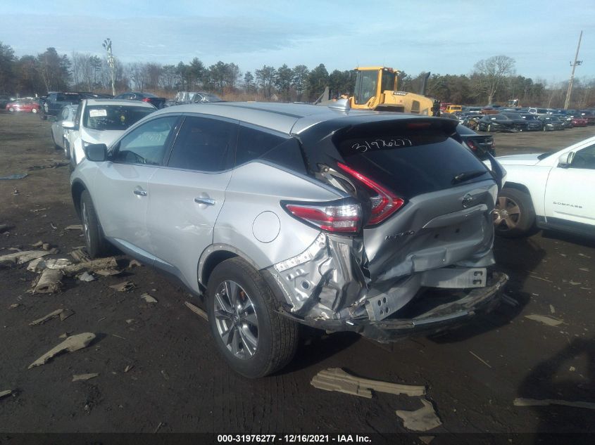 2017 NISSAN MURANO S 5N1AZ2MH5HN191379