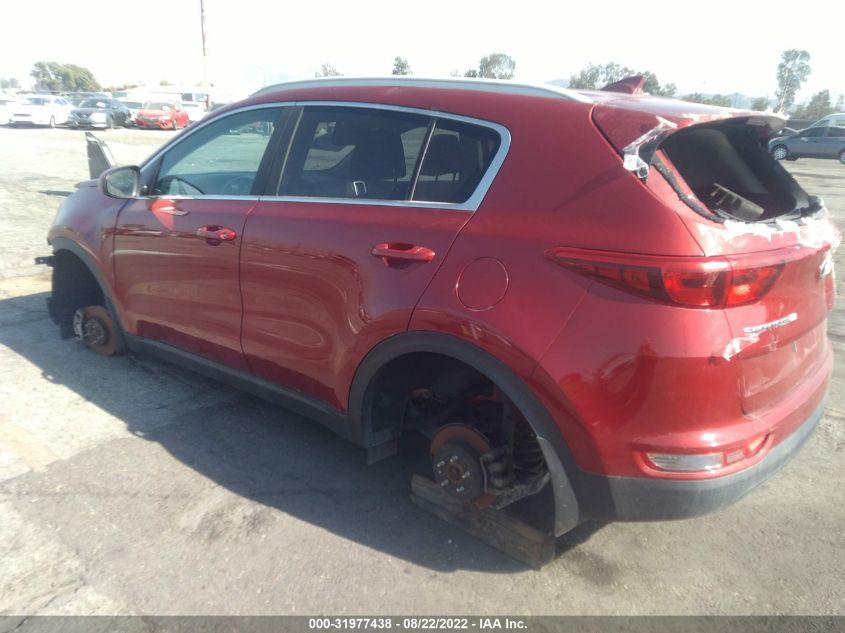 2017 KIA SPORTAGE LX - KNDPM3AC9H7176674