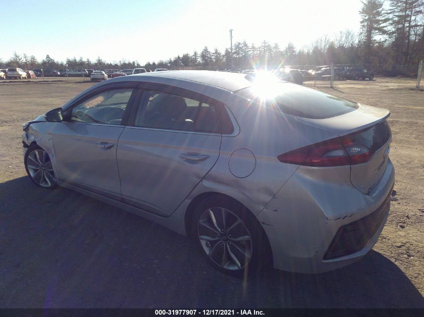 2019 HYUNDAI IONIQ HYBRID LIMITED KMHC05LC5KU118987