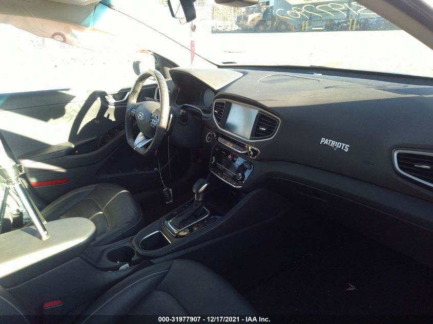 2019 HYUNDAI IONIQ HYBRID LIMITED KMHC05LC5KU118987