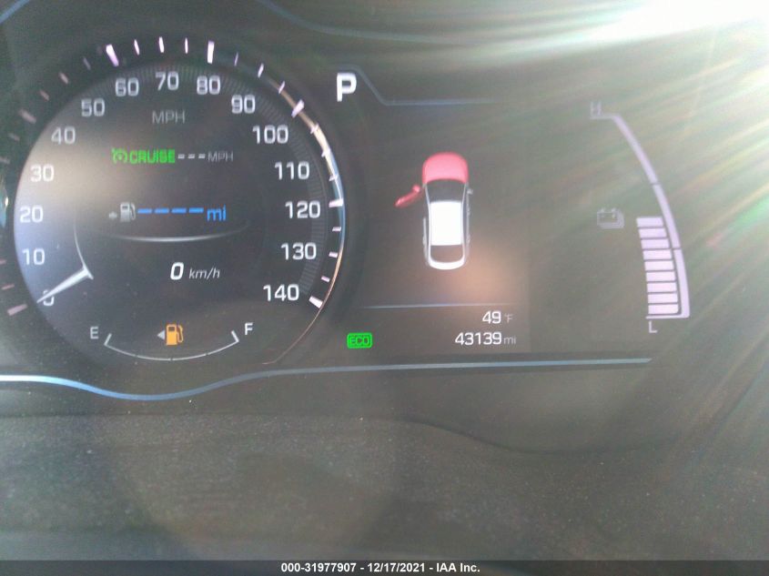 2019 HYUNDAI IONIQ HYBRID LIMITED KMHC05LC5KU118987