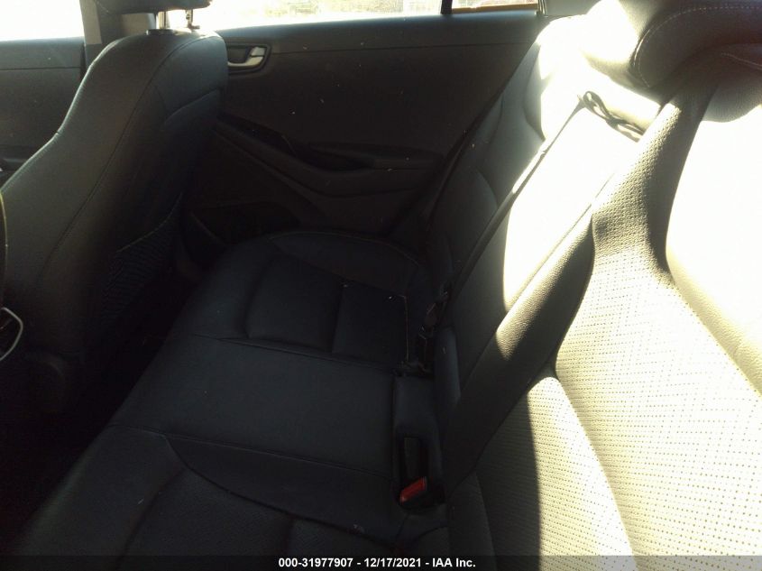 2019 HYUNDAI IONIQ HYBRID LIMITED KMHC05LC5KU118987