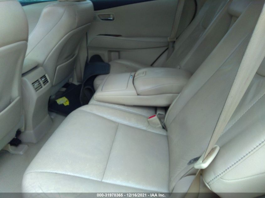 2013 LEXUS RX 350 2T2ZK1BAXDC105889