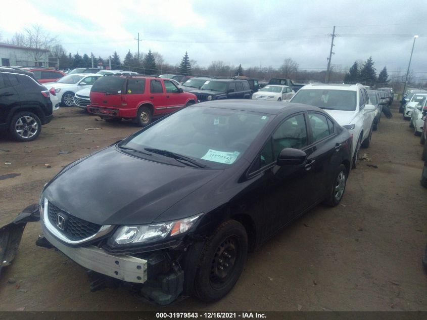 2015 HONDA CIVIC LX - 2HGFB2F52FH558702