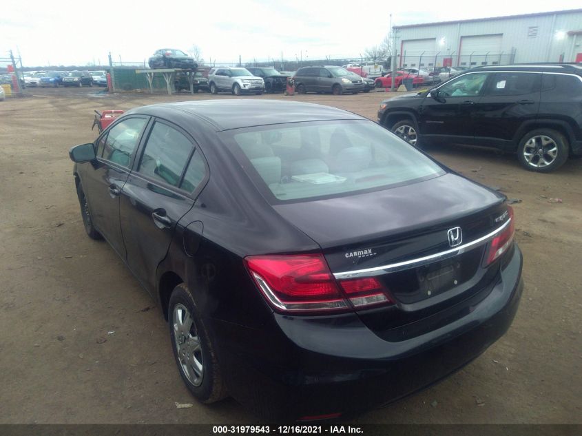 2015 HONDA CIVIC LX - 2HGFB2F52FH558702