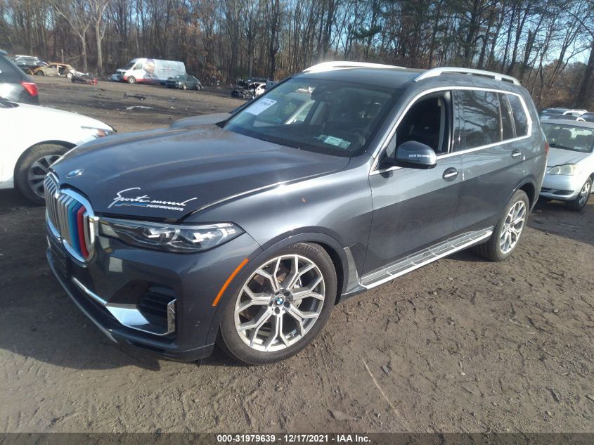 2020 BMW X7 XDRIVE40I 5UXCW2C00L9C66347
