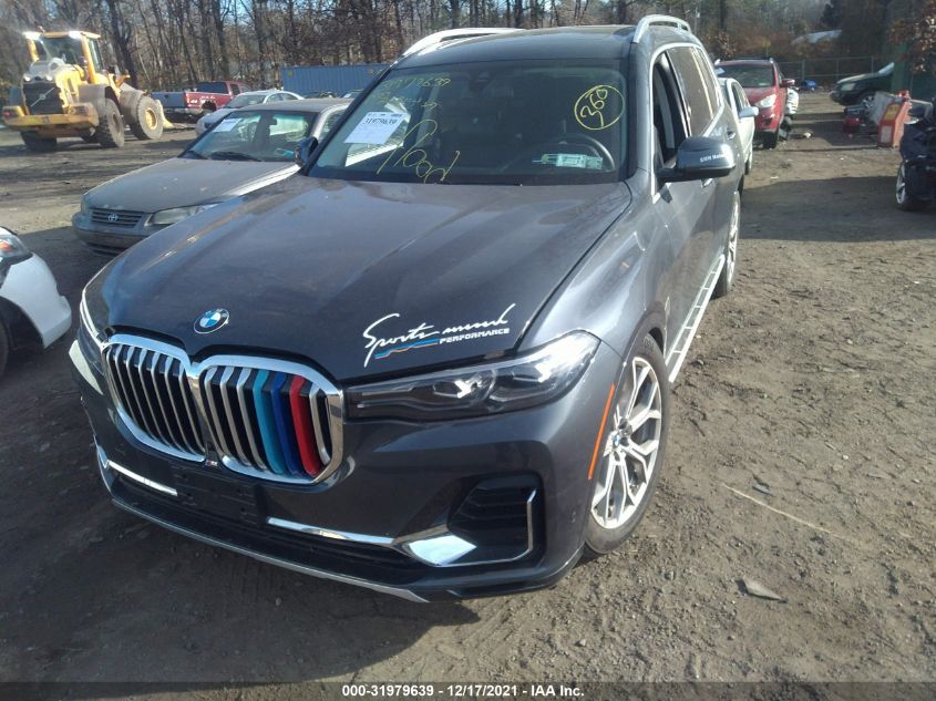2020 BMW X7 XDRIVE40I 5UXCW2C00L9C66347