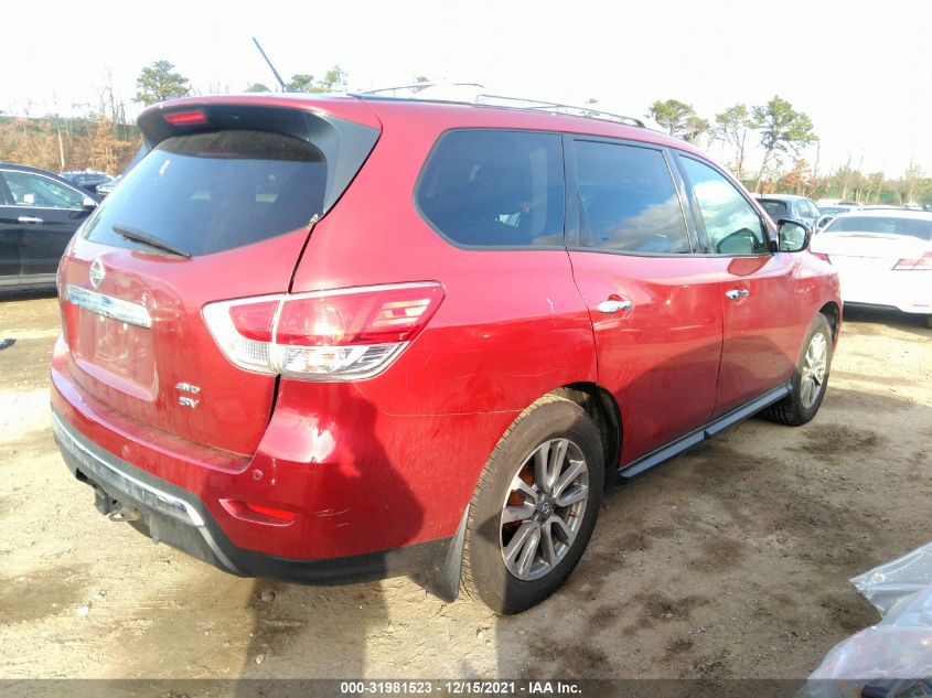 2013 NISSAN PATHFINDER SV 5N1AR2MM3DC601261