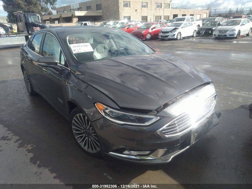 2017 FORD FUSION ENERGI TITANIUM/PLATINUM 3FA6P0SU9HR306556