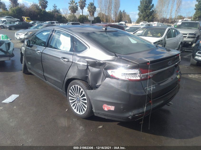 2017 FORD FUSION ENERGI TITANIUM/PLATINUM 3FA6P0SU9HR306556