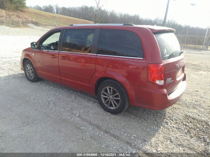 2014 DODGE GRAND CARAVAN SXT 30TH ANNIVERSARY 2C4RDGCG4ER458781