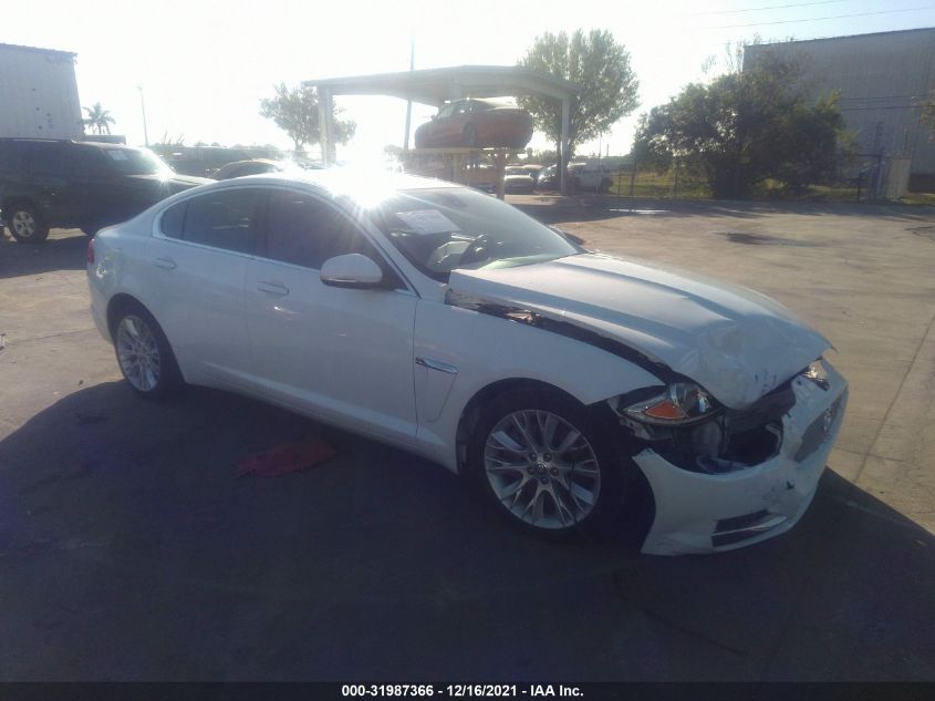 2013 JAGUAR XF V6 RWD SAJWA0E78D8S90493