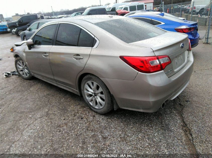 2015 SUBARU LEGACY 2.5I PREMIUM 4S3BNBC6XF3074183