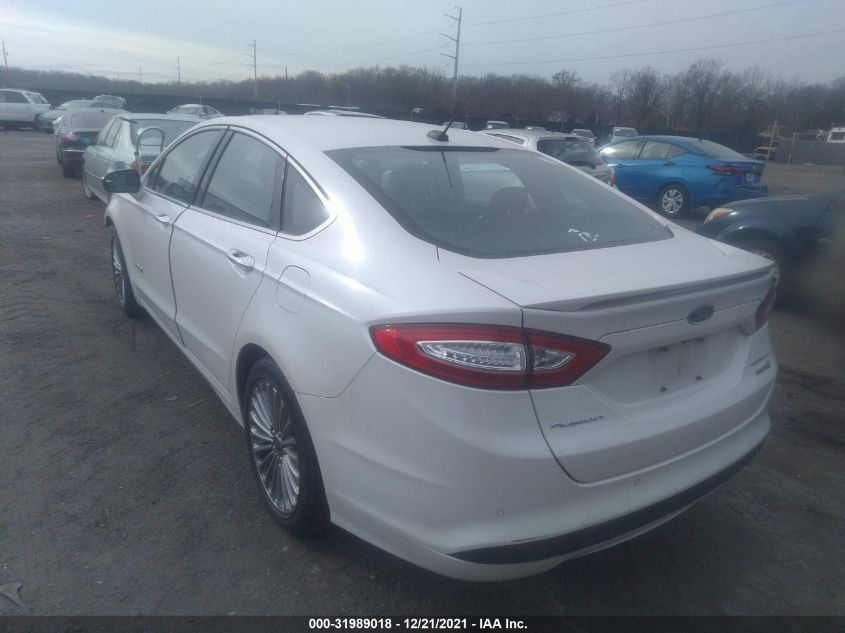 2014 FORD FUSION TITANIUM HYBRID 3FA6P0RU0ER126111