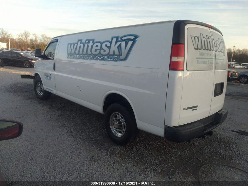 2014 CHEVROLET EXPRESS CARGO VAN 1GCWGGBA0E1213939