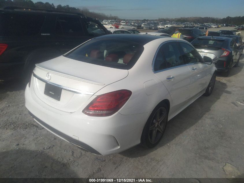 2016 MERCEDES-BENZ C-CLASS C 300 55SWF4JB0GU170675