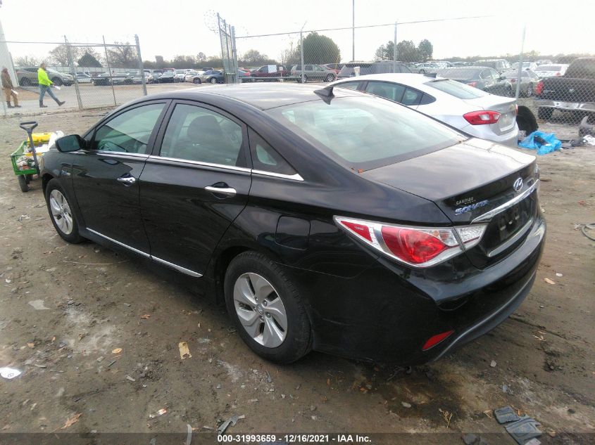 2014 HYUNDAI SONATA HYBRID KMHEC4A48EA115366