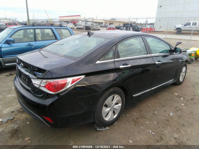 2014 HYUNDAI SONATA HYBRID KMHEC4A48EA115366