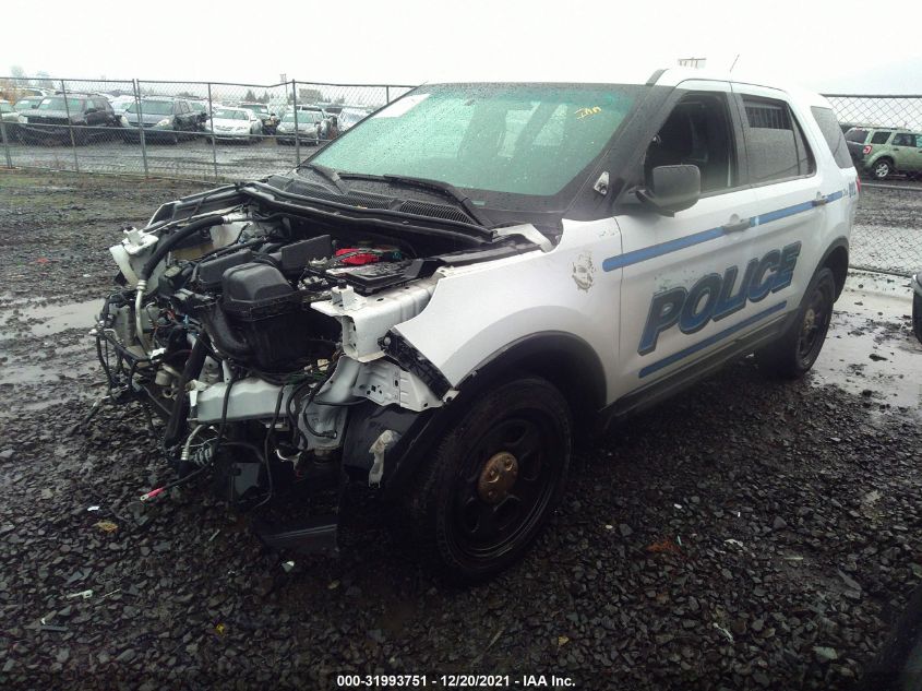 2015 FORD UTILITY POLICE 1FM5K8AR4FGC08762