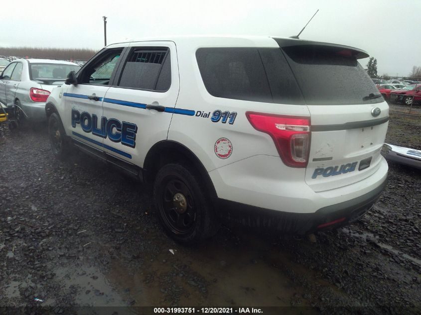 2015 FORD UTILITY POLICE 1FM5K8AR4FGC08762
