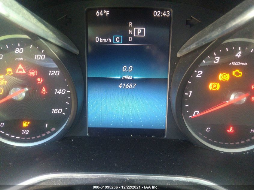 2020 MERCEDES-BENZ GLC GLC 300 WDC0G8DB4LF698114