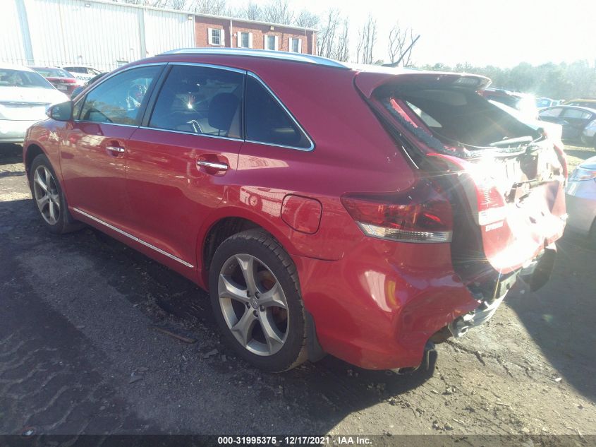 2014 TOYOTA VENZA XLE/LIMITED/LE 4T3BK3BB1EU108553
