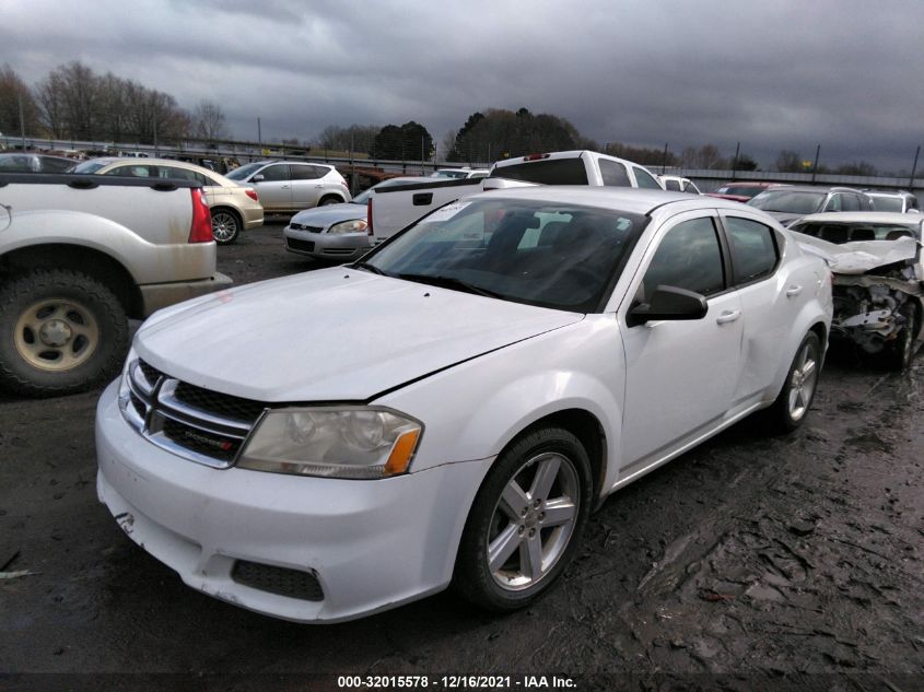 2013 DODGE AVENGER SE 1C3CDZAB8DN516691