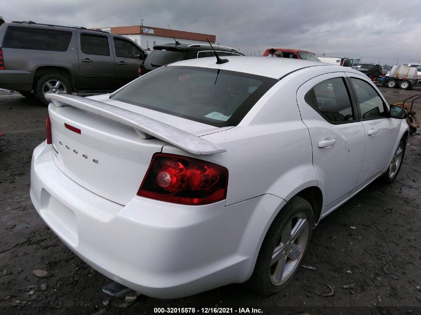 2013 DODGE AVENGER SE 1C3CDZAB8DN516691
