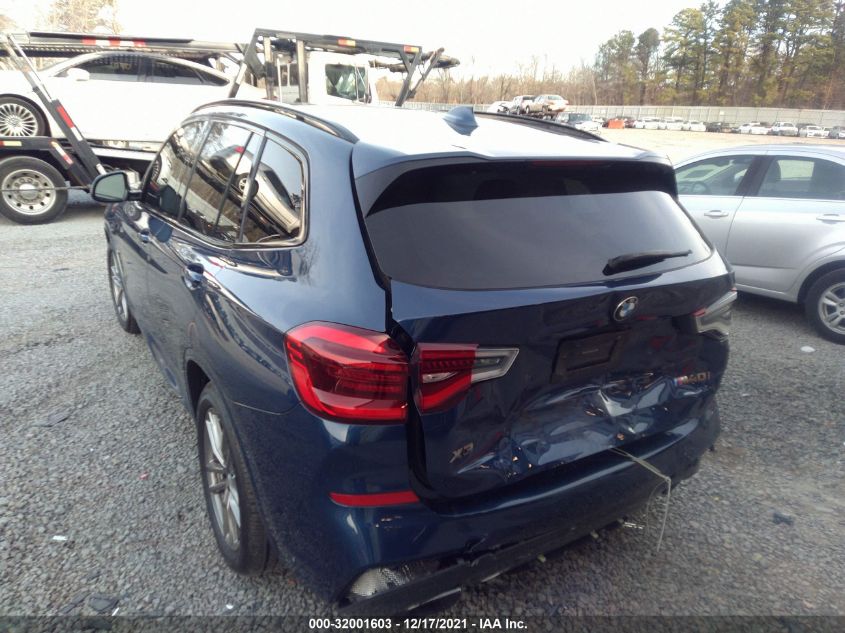 2021 BMW X3 M40I 5UXTY9C08M9F13022